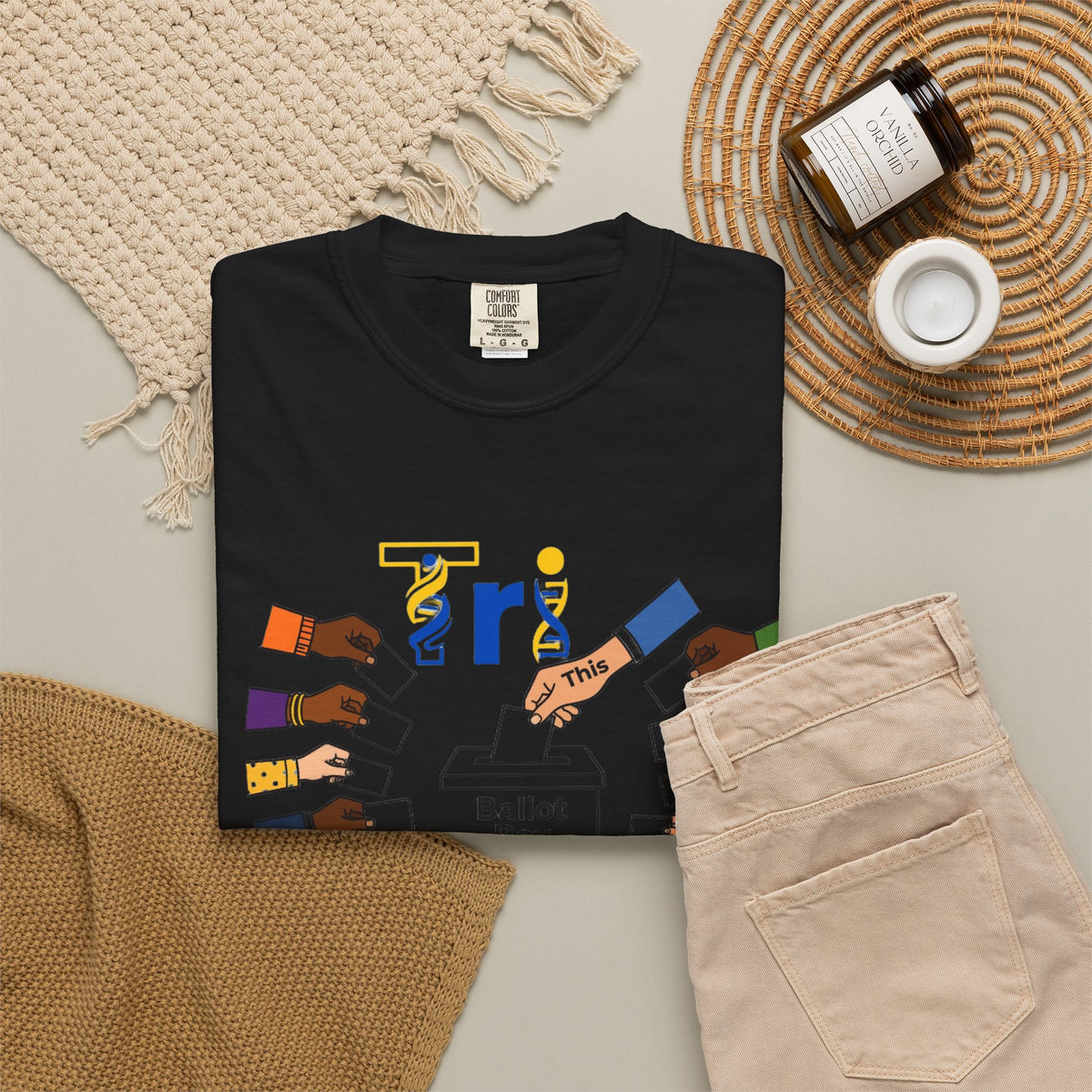 Vote Together T-Shirt — 'Ballot Box' Diversity Voter Rights Tee