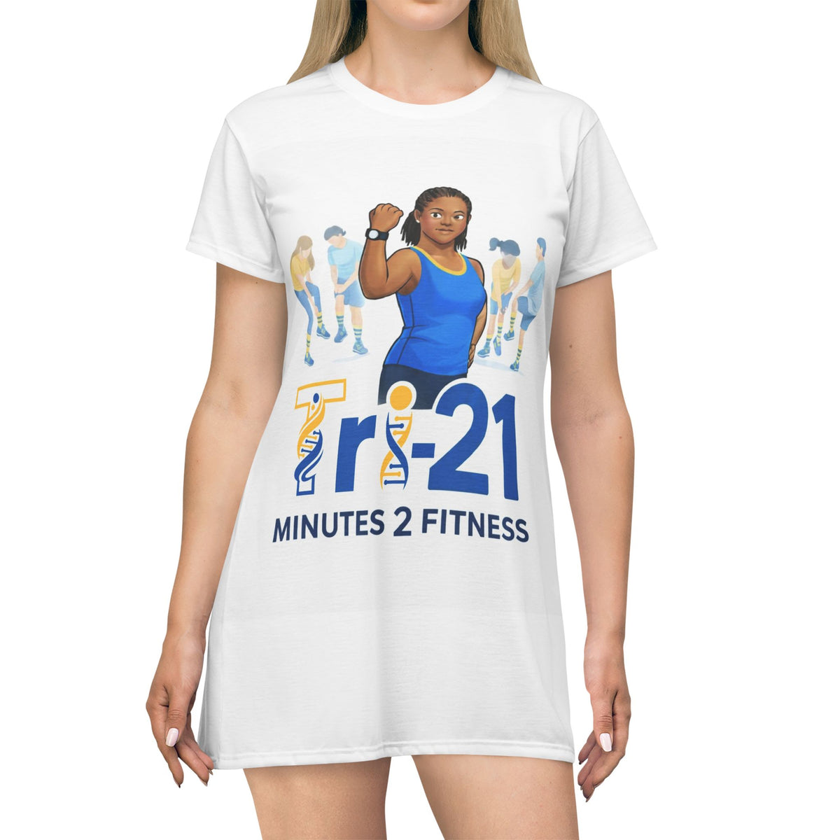 T-Shirt Dress (AOP)