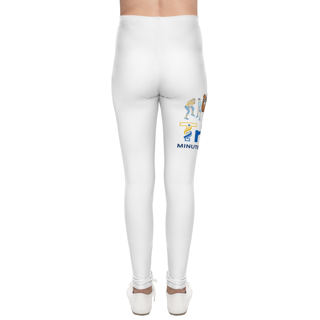 Kids Fitness Mascot Leggings | Youth Leggings AOP