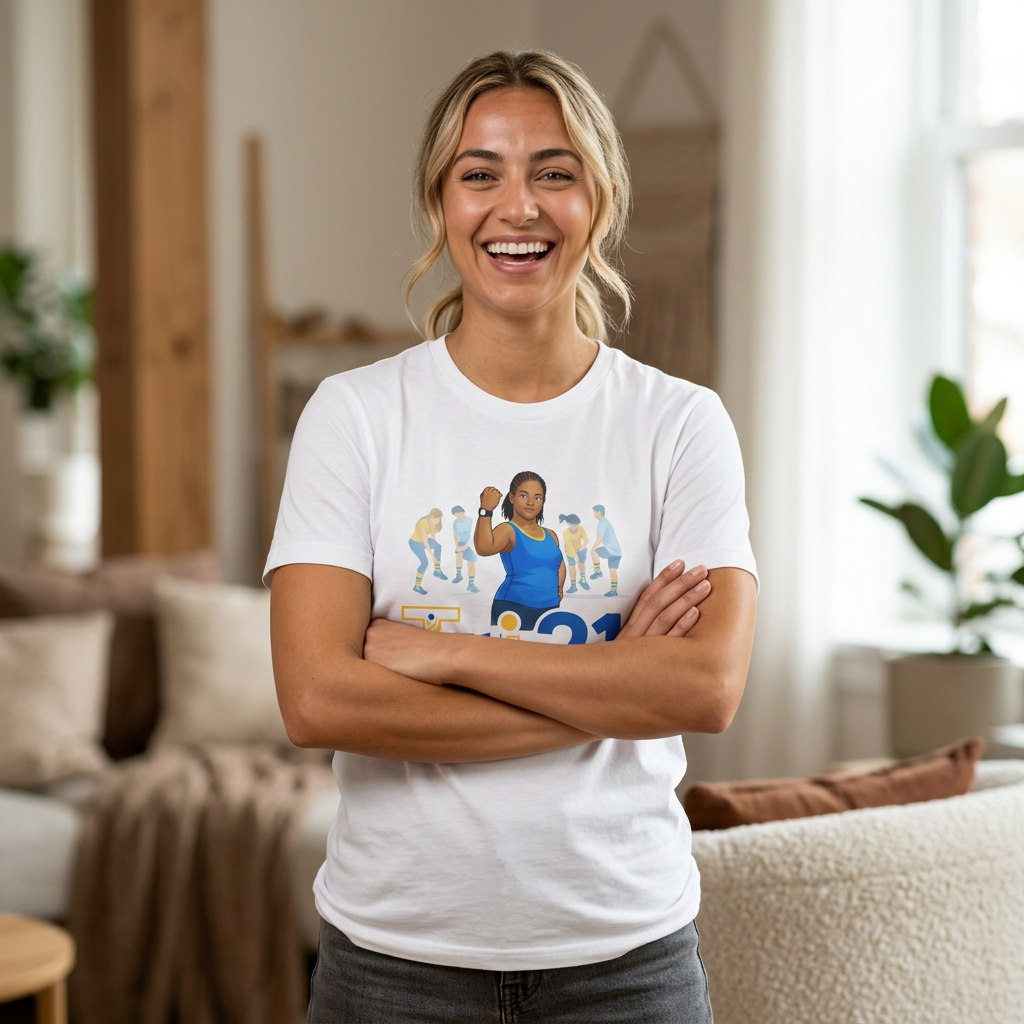 2R-21 Minutes 2 Fitness T-shirt | Fitness Logo Workout Graphic Tee