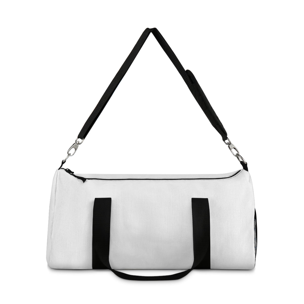 Blank White Duffel Bag | Customizable Gym Travel Weekender