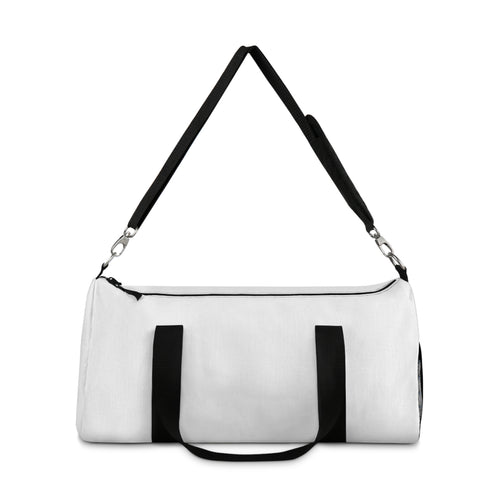 Blank White Duffel Bag | Customizable Gym Travel Weekender